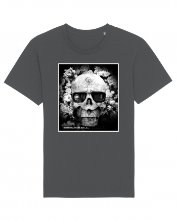 black and white skull Anthracite