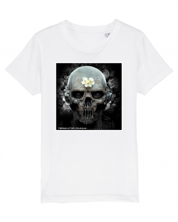 horror terminator cranium White