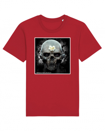 horror terminator cranium Red