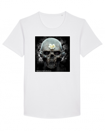 horror terminator cranium White