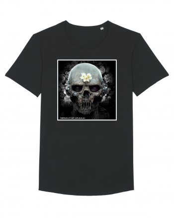 horror terminator cranium Black