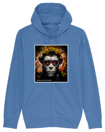 terminator as monkey Bright Blue