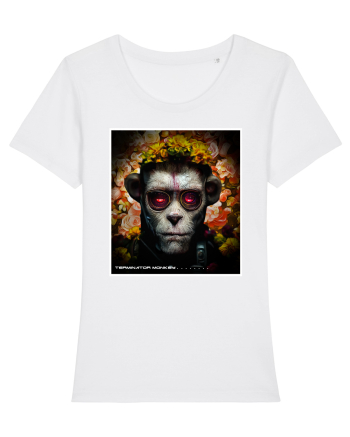 terminator as monkey White