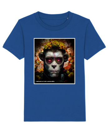terminator as monkey Majorelle Blue