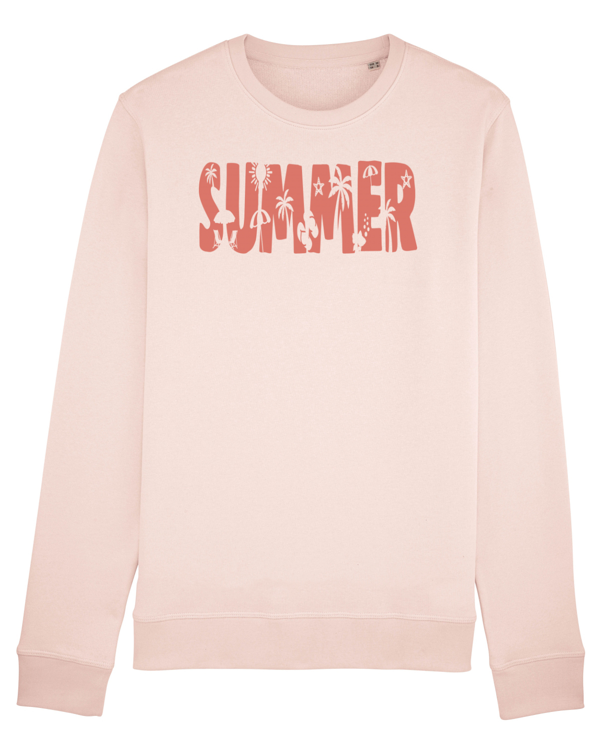 Bluză mânecă lungă Unisex Rise Candy Pink