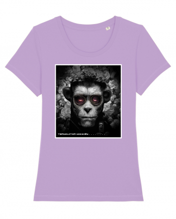 black and white monkey Lavender Dawn