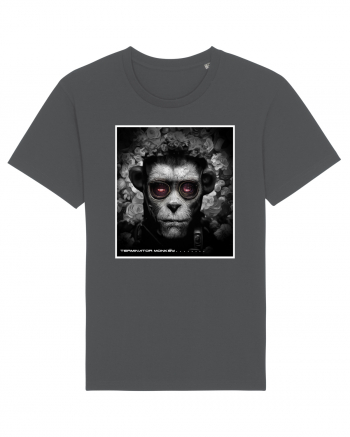 black and white monkey Anthracite