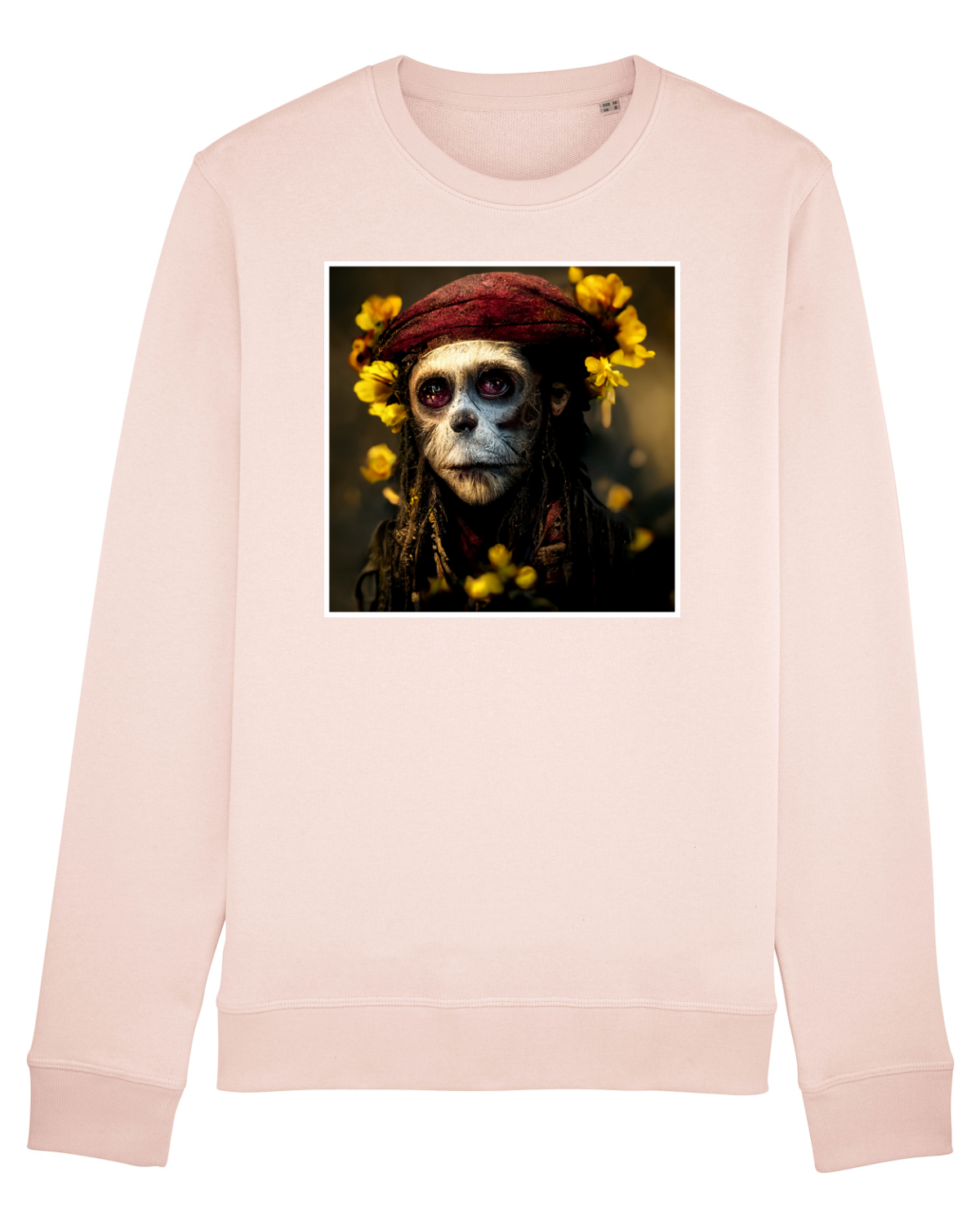 Bluză mânecă lungă Unisex Rise Candy Pink