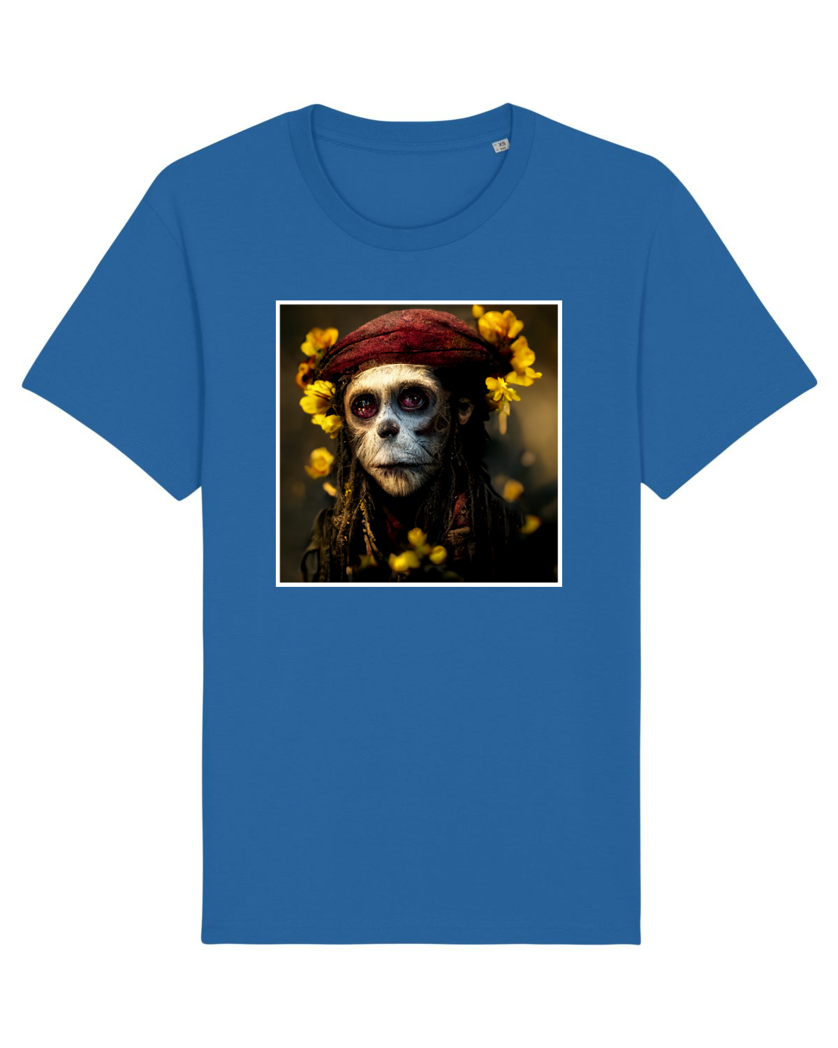 Tricou mânecă scurtă Unisex Rocker Royal Blue