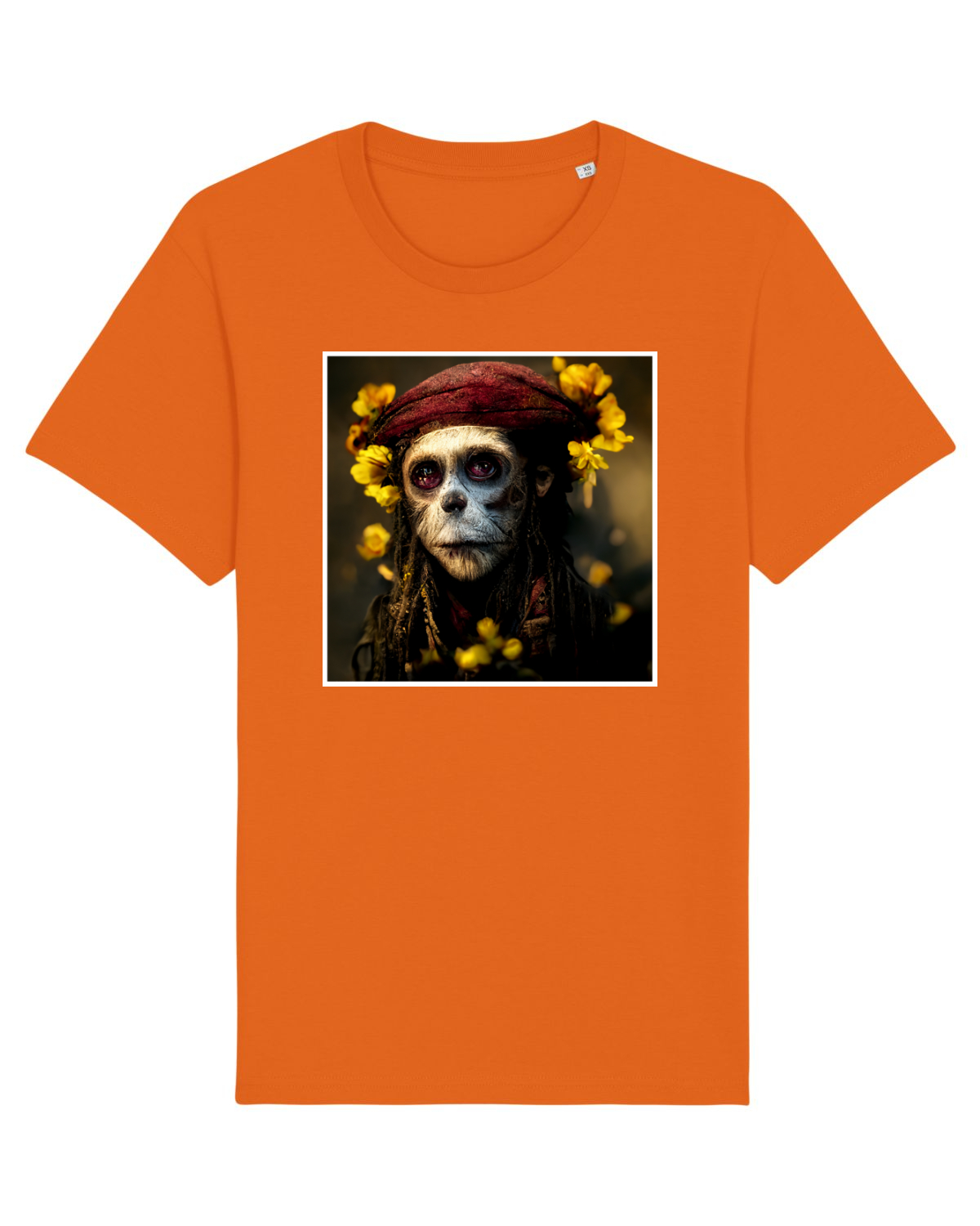 Tricou mânecă scurtă Unisex Rocker Bright Orange