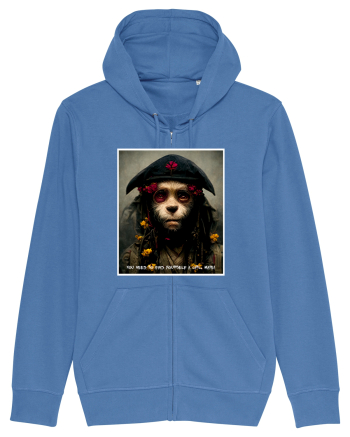 monkey as jack sparow  Bright Blue
