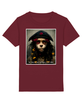 monkey as jack sparow  Burgundy