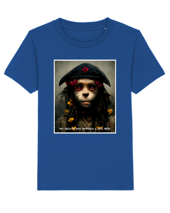 monkey as jack sparow  Majorelle Blue