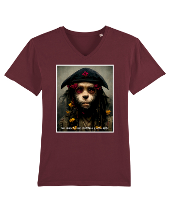 monkey as jack sparow  Burgundy