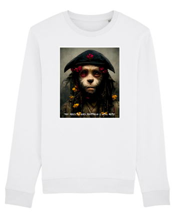 monkey as jack sparow  White