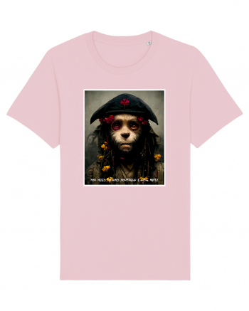 monkey as jack sparow  Cotton Pink