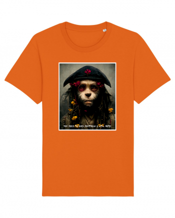 monkey as jack sparow  Bright Orange