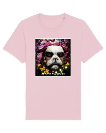 jack sparow as dog Cotton Pink