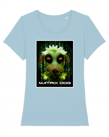 matrix dog Sky Blue