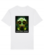 matrix dog Tricou mânecă scurtă Unisex Rocker