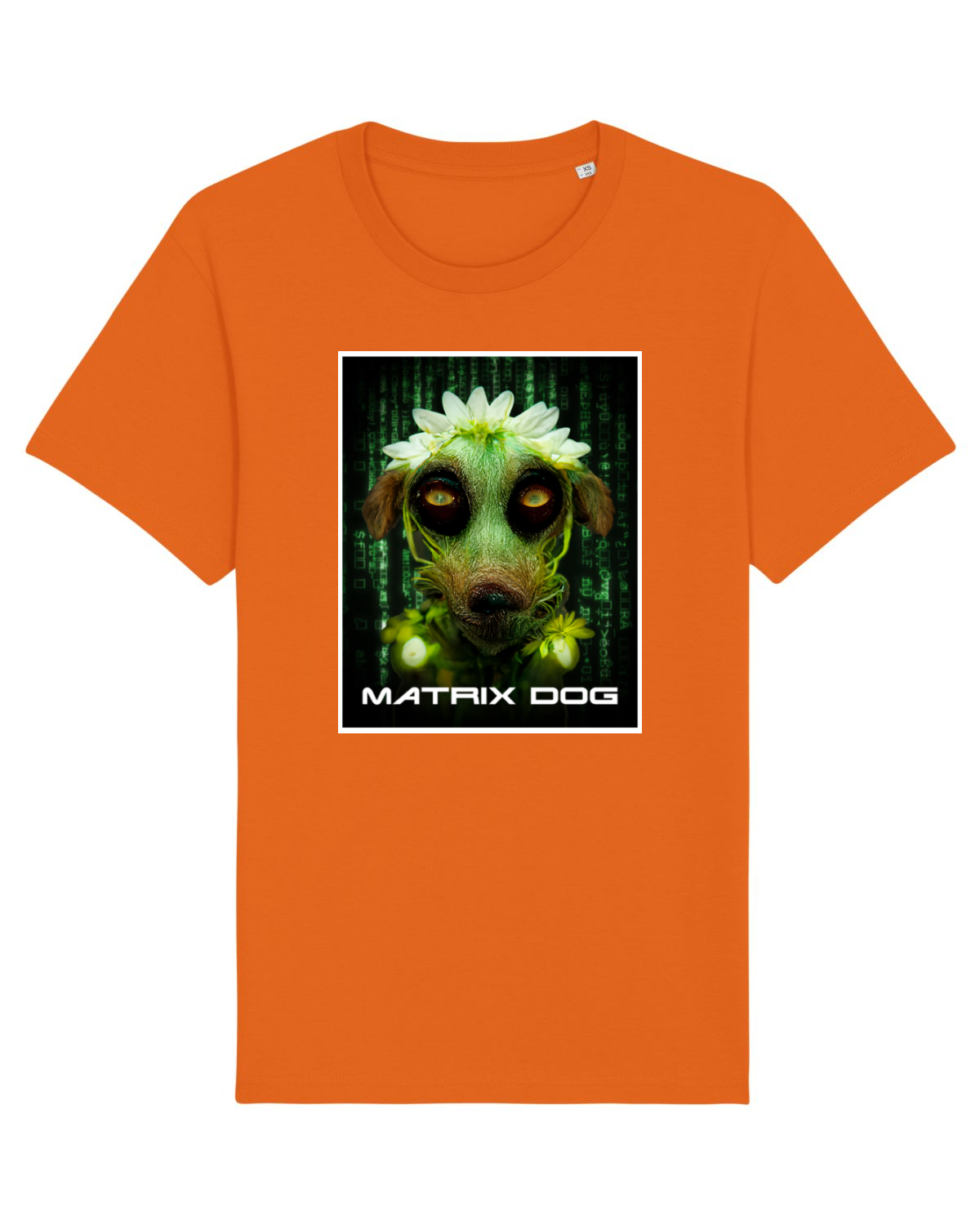 Tricou mânecă scurtă Unisex Rocker Bright Orange