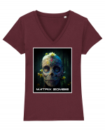 matrix zombie Tricou mânecă scurtă guler V Damă Evoker