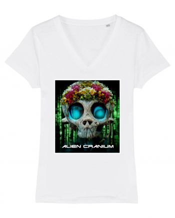 alien cranium White