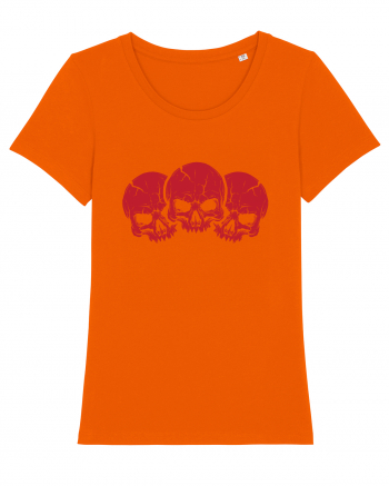 3 Skulls Bright Orange