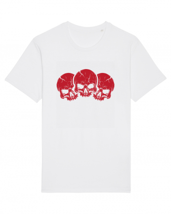 3 Skulls White