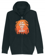 Eat, drink and be scary Hanorac cu fermoar Unisex Connector