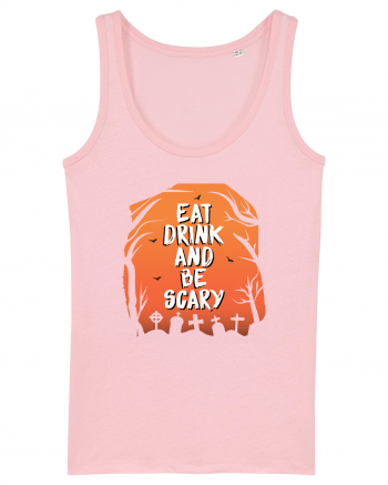 Eat, drink and be scary Cotton Pink