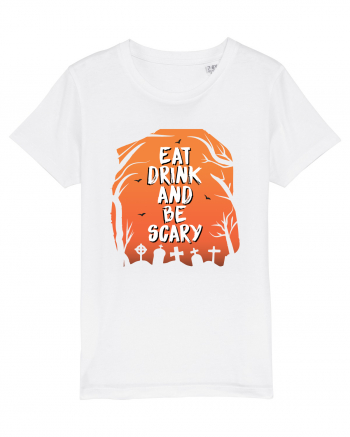 Eat, drink and be scary White