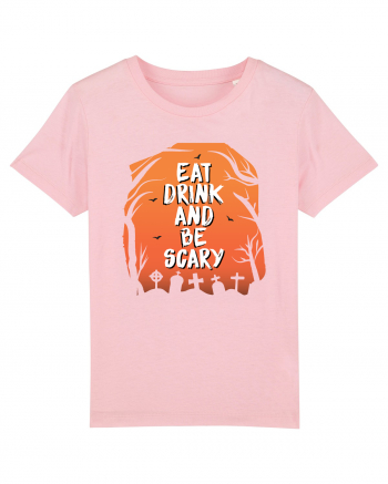 Eat, drink and be scary Cotton Pink