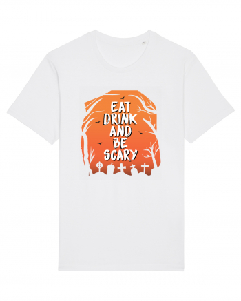 Eat, drink and be scary White