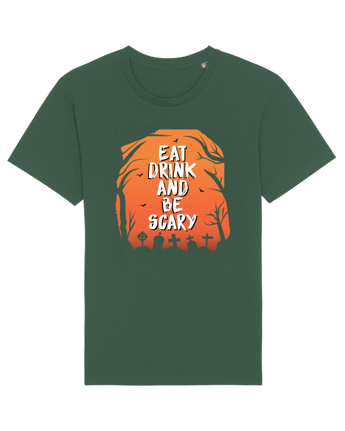 Tricou mânecă scurtă Unisex Rocker Bottle Green