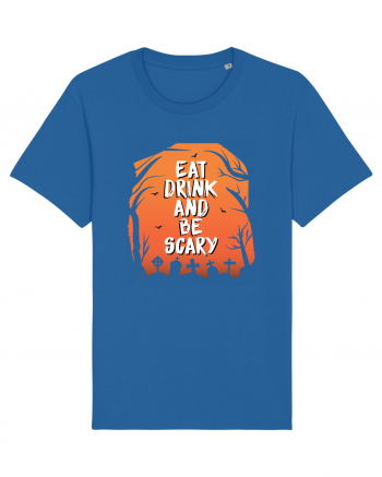 Eat, drink and be scary Royal Blue