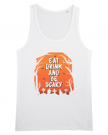 Eat, drink and be scary White