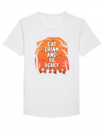 Eat, drink and be scary White