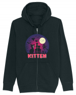 Halloween Kitten Hanorac cu fermoar Unisex Connector