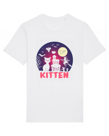 Halloween Kitten White