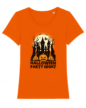 Halloween party night Bright Orange