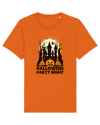 Halloween party night Bright Orange