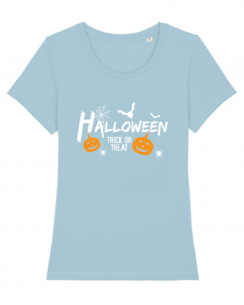 Halloween Trick Or Treat Sky Blue