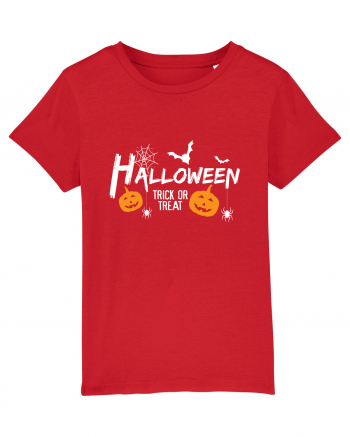 Halloween Trick Or Treat Red