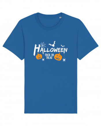 Halloween Trick Or Treat Royal Blue