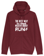RUN Hanorac cu fermoar Unisex Connector