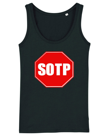 stop sign? Black