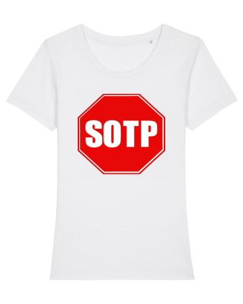 stop sign? White