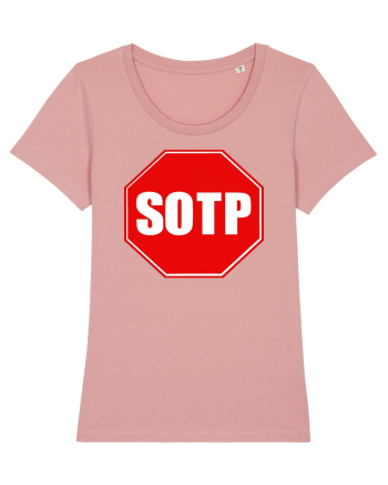 stop sign? Canyon Pink