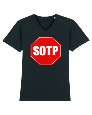 stop sign? Black